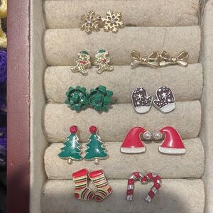 Festive Holiday Earring Set